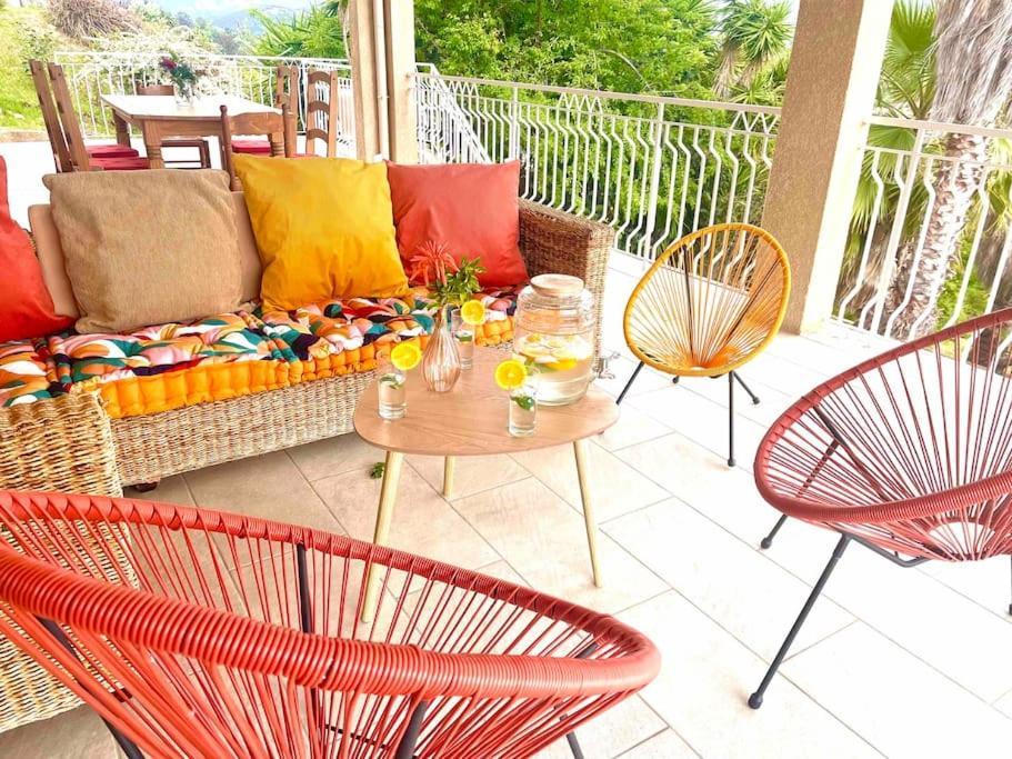 Villa Proche Ajaccio Et Mer Exclusive 2 A 10 Voyageurs Bastelicaccia Exterior photo